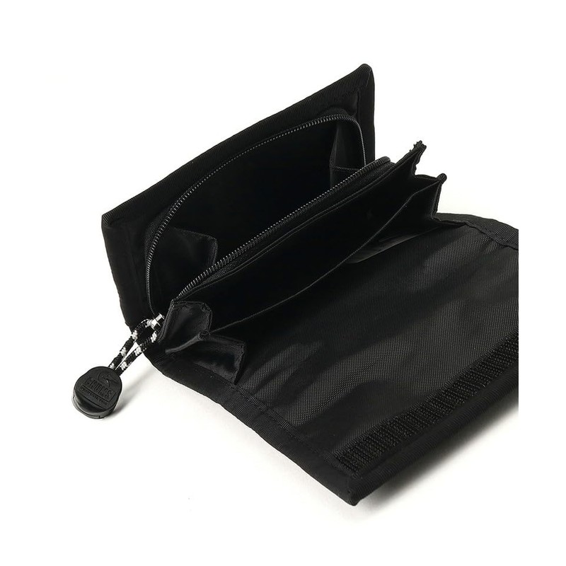 CHUMS Men's Wallet Recycle Card Coin Wallet, black