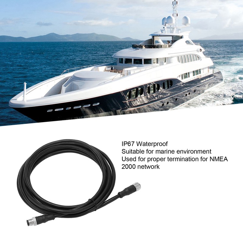 3 Meter Backbone Cable for NMEA 2000 with Tee Connector