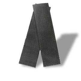 USA Knifemaker Supply UltreX Burlap Micarta-3/8 Scales- Knife Handle Material (Black)