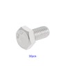 Aopin M6 x 16mm Hex Bolt Screw Grade 6.8 Stainless