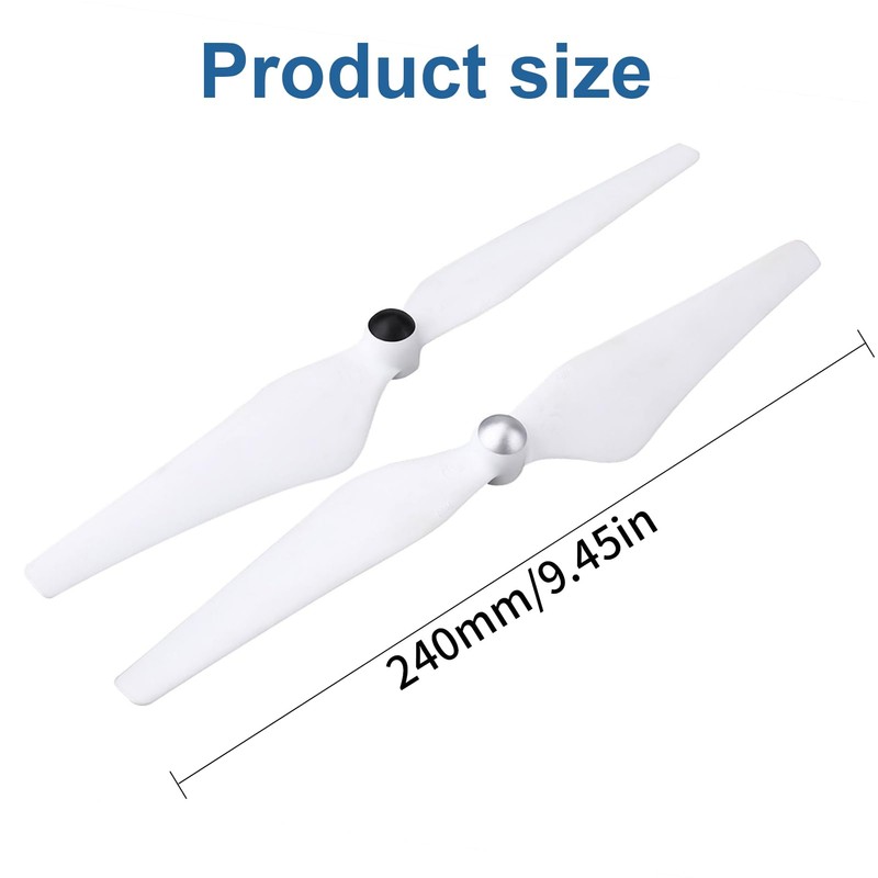 4 Pairs 9450 Self Tightening Drone Propeller(4CW+4CCW) Compatible with DJI