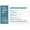 You Have An Appointment (Mini Gospel Tract Card - Packet