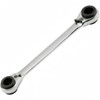 Boxonly 4 in 1 Reversible Ring Ratchet Spanners Multi-Purpose Double