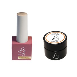 LinoGel Non-Wipe Top Gel, Top Gel, Domestic Gel, Nail Top, 0.3 oz (10 g), Gloss, Glossy, Transparent, UV LED Compatible (Set of 3)