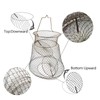 OperSeven Metal Rustproof Collapsible Fish Basket - Robust and Easy