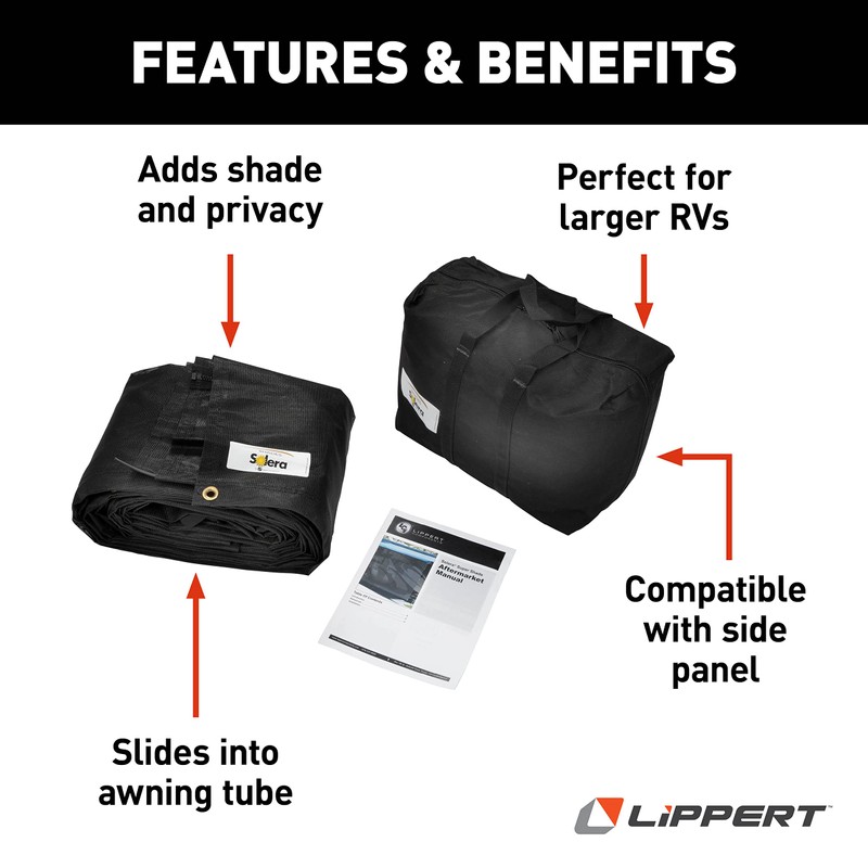 Super Shade Front Panel for 5th Wheel, Travel Trailer and