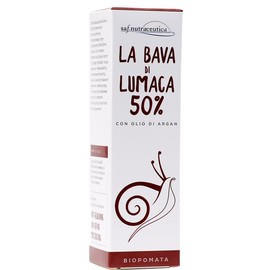 Saf.Nutraceutica - Snail Slime 50%, Biopomata Based on Snail Slime, Moisturising, Invigorating and Smoothing, Suitable for Treating Stains and Scars, 75 ml