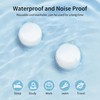 24PCS Silicone Ear Plugs for Sleeping, Reusable Waterproof Noise Cancelling
