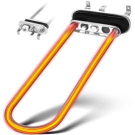 AEG33121501 Washing Machine Heating Element Heater Assembly Replacement Compatible with LG WM2277HW WM3670HVA WM8500HVA, Washer Heating Element & Thermistor Replace AEG33121514 AEG33121526 EAP3532212