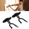 Tissting Violin Wall Mount Hanger Iron Base Violin Hanger Mount