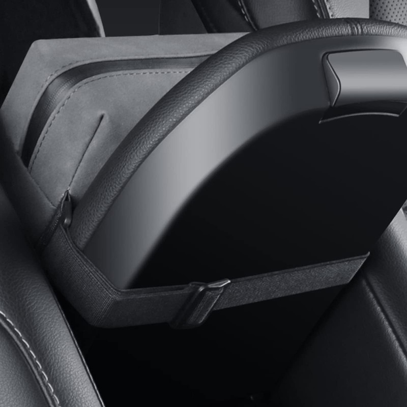 SUNTRADE Car Tissue Holder, PU Leather Car Napkin Holder for