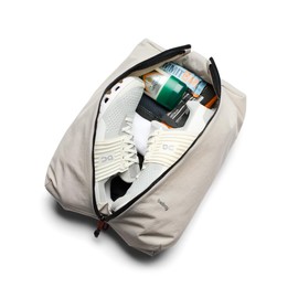 Bellroy Lite Packing Caddy 10L (travel organizer packing cube, zip-up storage solution for travel near or far) - Ash