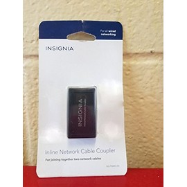 InsigniaTM - Cat-5/5e RJ-45 In-Line Coupler - Black
