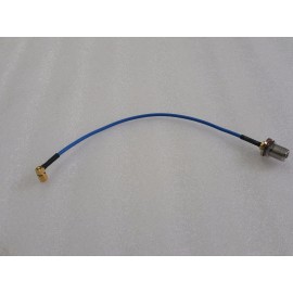 Phoenix New Phoenix N Female Bulkhead to SMA Male Right Angle RG402  Cable 12" Inches