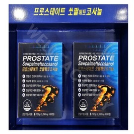 Prostate Saw Palmettocosanol, 1 unit, 120 tablets / 프로스테이트 쏘팔메토코사놀, 1개, 120정