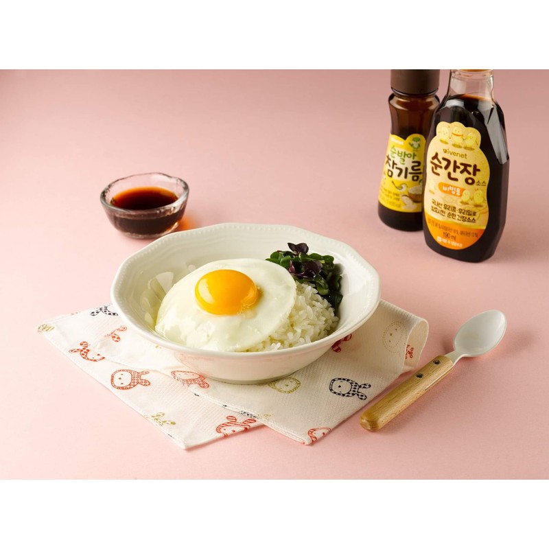 Minecook Mild Salt Pure Salt Soy Sauce Broth Sesame Oil