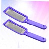 Baluue 2pcs Stainless Steel Foot File Scraper Dead Skin Remover