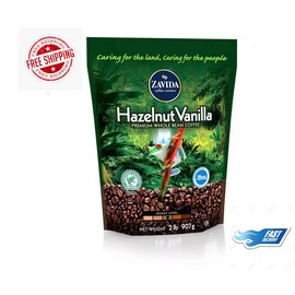 Zavida Coffee Whole Bean Coffee, Hazelnut Vanilla (32 oz.) Great Price