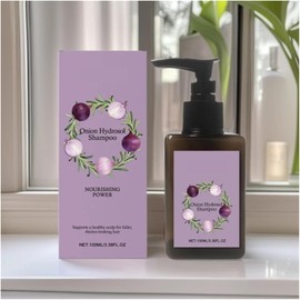 Champú de hidrosol de cebolla Mantenga un diseño de cabello saludable, mejore la fuerza del cabello y reduzca la fragilidad.(2pcs)