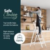 WOA WOA 4 Step Ladder, Stepping Ladder with Wide Rungs,
