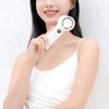 Handheld Fan LED Display Power Adjustable Portable Fan Night Light
