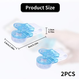 Pack of 2 tablet cutters, pill separator, tablet divider for all tablets, pill cutter, tablet divider, portable pill opener, portable pill box for travel, outdoor