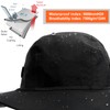 Womens Winter Waterproof Bucket Hat Warm Fleece Lined Rain Hat