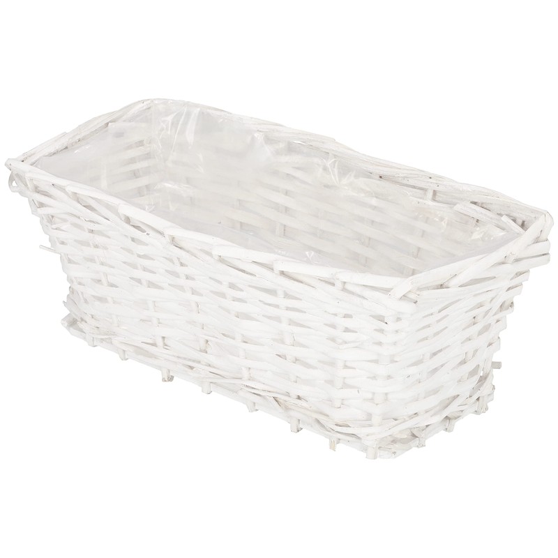 KOTARBAU® Wicker Flower Basket Rectangular 300 x 160 x 120