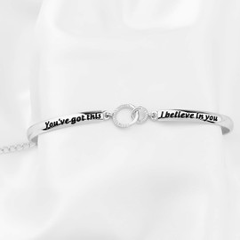 ENSIANTH You Have Got this Bracelet Inspirational Bracelets for Women Motivational Gifts Graduation Gifts (Bracelet)