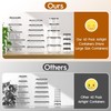 40 PCS Food Storage Containers with Lids Airtight (20 Containers