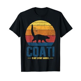 Coati Vintage Designs Women's Vintage Black T-Shirt