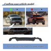 Matte Black Front Bumper Skid Plate Lower Valance for F150
