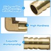 GZhaizhuan Hose Connector, 10 mm 2 Way L Shape Hose