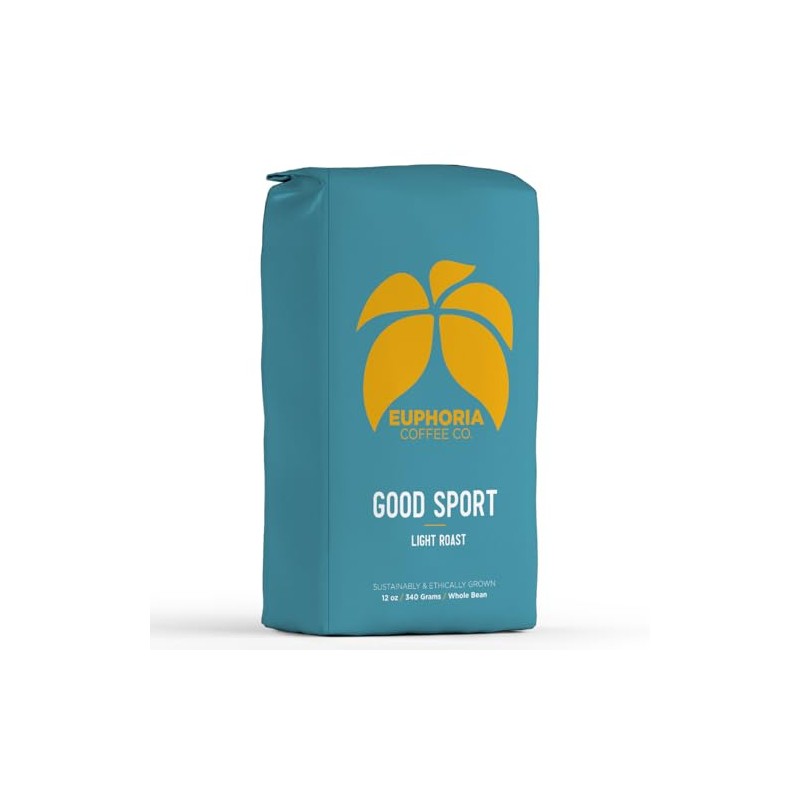 EUPHORIA COFFEE CO. Good Sport Whole Bean Coffee - Light