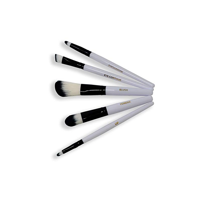5 Piece Professional Makeup Artist's Brush Set