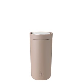 Stelton To-Go Click | Thermos a doppia parete – Tazza da caffè a prova di perdite con coperchio intelligente – bevande calde e fredde – 0,4 litri Heather
