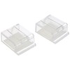 Kleine Wolke 0279000000 Shower Curtain Clips Set of 2 Transparent