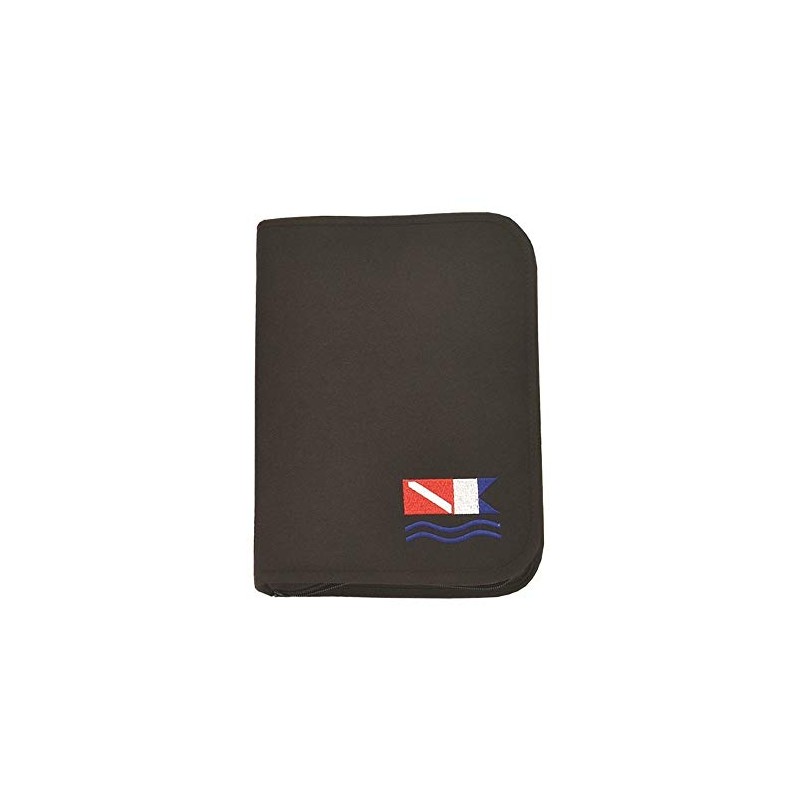 Log Book Low Profile Mini Binder Scuba Diving Black Dive