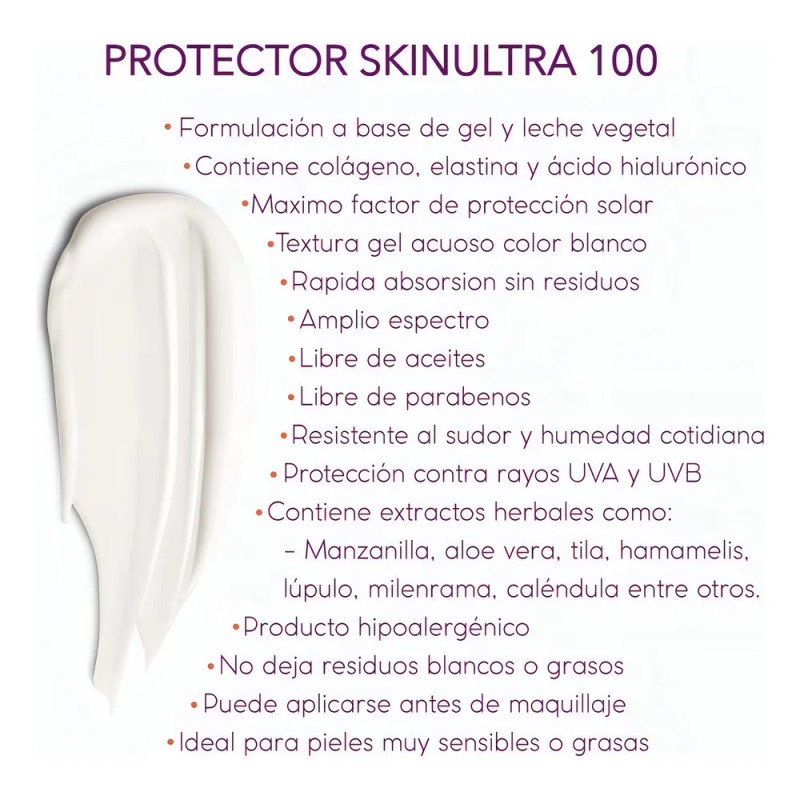 Protector Solar Facial Base Gel Fps 50+ (antes Fps 100)