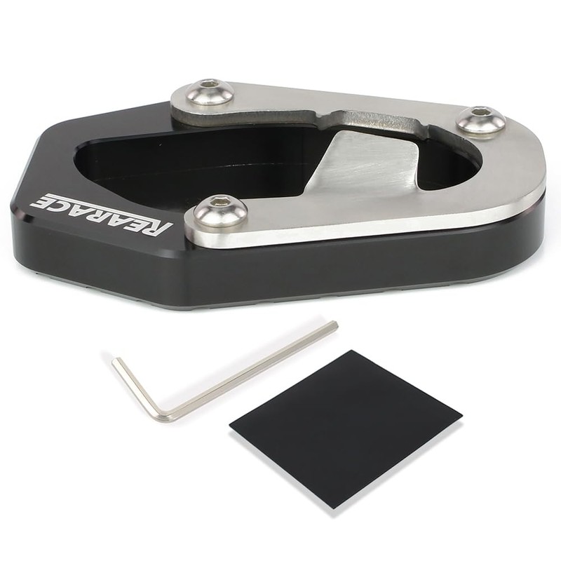 REARACE Motorcycle Kickstand Enlarger Fit for Royal Enfield Himalayan 450