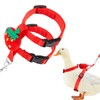 SilTriangle Cole Duck Harness Leash Set Adjustable Walking Cole Duck