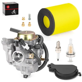 Carburetor Carb & Air Filter For Suzuki Eiger 400 LT-F400 LT-A400 2X4/4X4 2002 2003 2004 2005 2006 2007