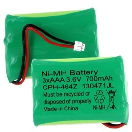 Empire Cordless Phone Battery, Works with Ooma Telo Headset Cordless Phone, (NiMh, 3.6V, 700 mAh) Ultra Hi-Capacity Battery