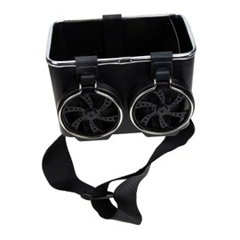 Gatuida Car Armrest Storage Box Console Organizer with Cup Holders for Car Accessories Sleek Design for Easy Installation and Space-Saving for Vehicle Organization