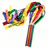 GSi Multicolor Sparkling Gymnastic Ribbon Wands [6 Pack] with 9