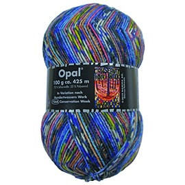 100 g Sock Wool, Opal 4-Ply Hundertwasser, Colour 726 A, Conservation Week