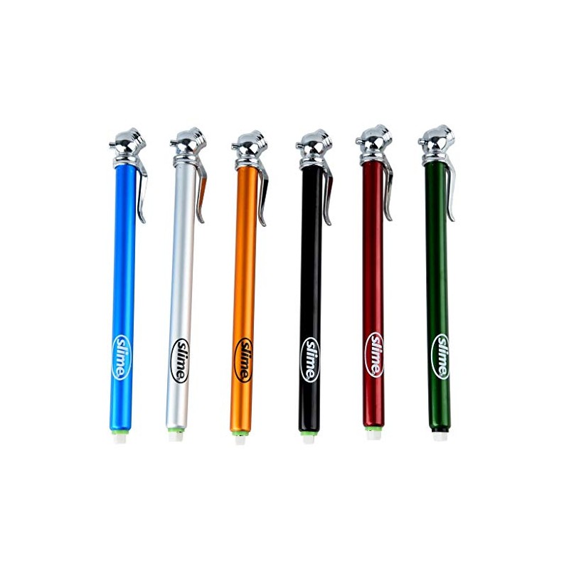Slime 1023-A Pencil Tire Gauge, 10-50 PSI