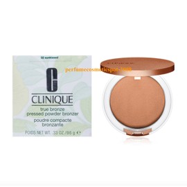 Clinique NIB CLINIQUE TRUE BRONZE PRESSED POWDER BRONZER 0.33 OZ / 9.6 G - 02 SUNKISSED