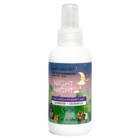 Night Night Kid's Lavender Sleep Spray, Lavender + Chamomille Aromatherapy, Soothing + Kid Safe Essential Oils, Nightly Routine + Natural Sleep Aid, Great for Naptime, Calming Tantrums, No Chemicals
