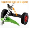 BGTOOL Adjustable Support Wheels Auxiliary Wheels Trimmer Head Attachment Universal